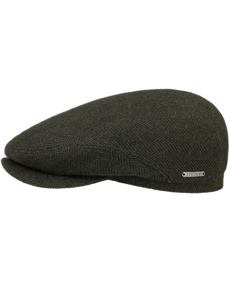 Driver Cap Wool Herringbone