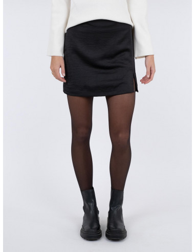 Missa Heavy Sateen Skirt Black