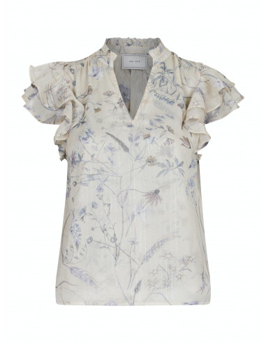 Stella Harvest Bloom Blouse - Light Yellow