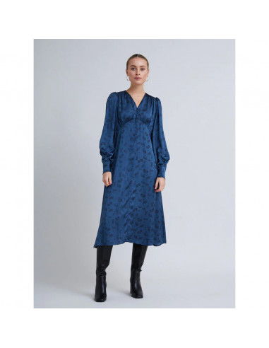 FloretsBBLenea dress Dark blue print